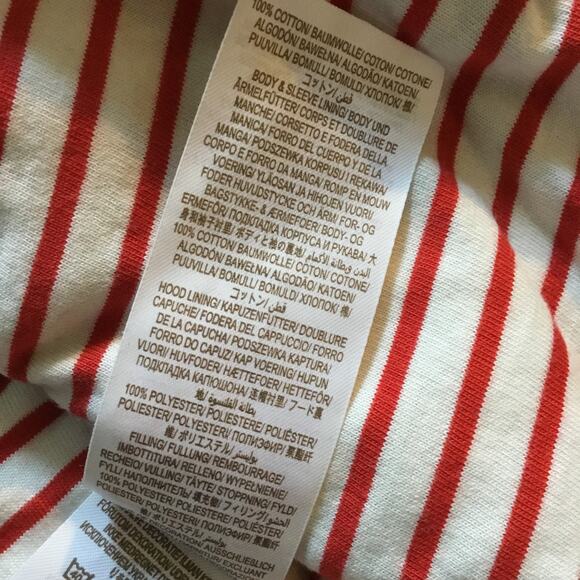 Baby Boden navy corduroy toggle coat - Picture 6 of 7